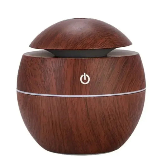 Mini Wood Grain Air Humidifier