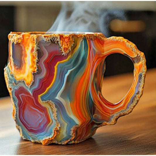 New Imitation Mineral Crystal Coffee Mug